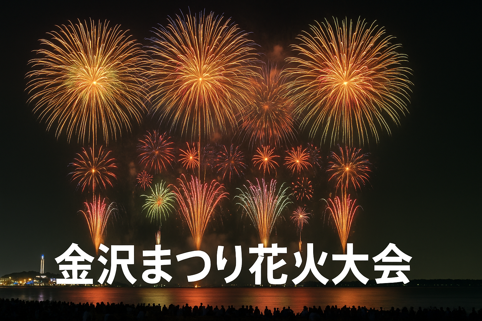 2025年8月30日開催｜第51回金沢まつり花火大会【横浜花火大会・海の公園で楽しむ夏のスターマイン】